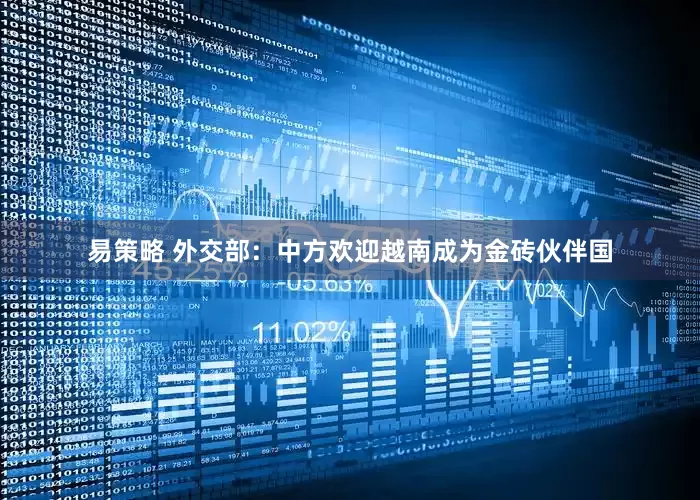 易策略 外交部：中方欢迎越南成为金砖伙伴国