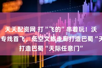 天天配资网 打“飞的”串着玩!沃飞长空熊猫专线首飞,低空文旅走廊打造巴蜀“天际任意门”